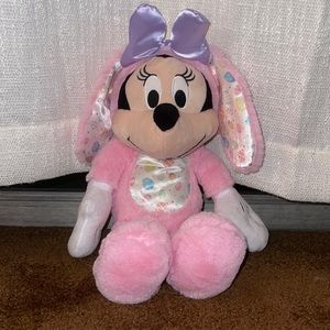 16” Easter Bunny Minnie Plush - Disney Original - Pre-Owned